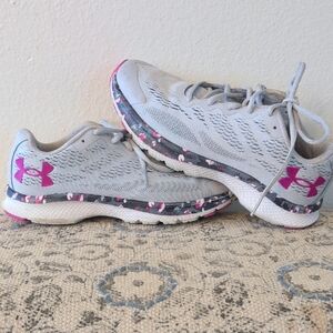Under Armour Women's Gray and Pink Running Shoes